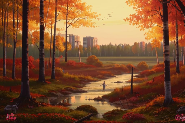 «Прекрасна ты, осенняя пора!..»