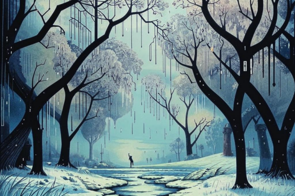 «Уныло рыдала метель на дворе...»