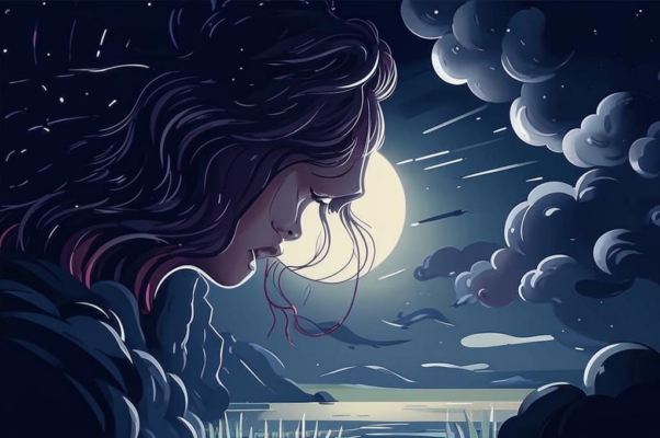 «Прекрасна эта ночь с ее красой печальной...»