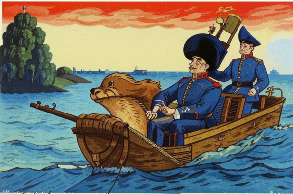 «Берег правый межнародный...»