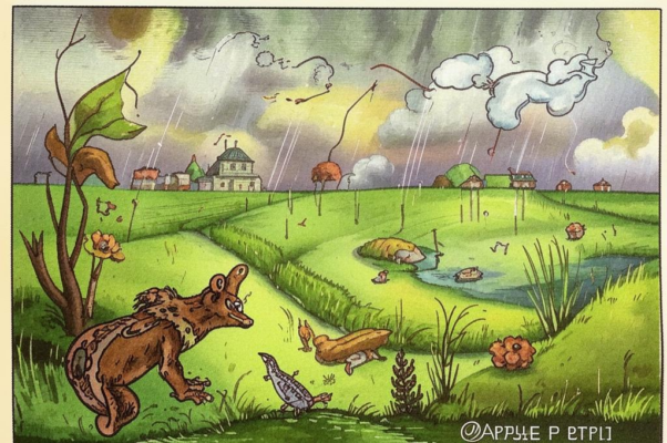 Весенний гром («Сейчас был гром, и дождь обильны…»)