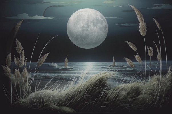 «Уснули и травы и волны...»