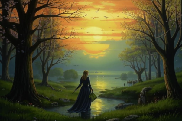 Май («Бледный вечер весны и задумчив и тих…»)