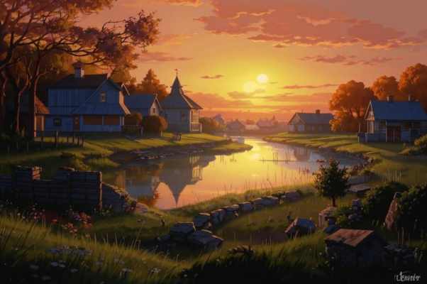 За городом («Я за́ город ушел; не слышно здесь движенья…»)