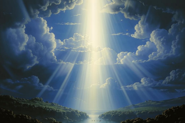 «У поэта два царства: одно из лучей...»