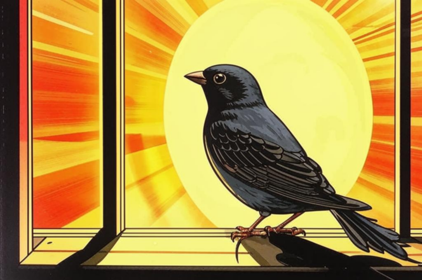 «Каждый утро воробушек глазиком крышу...»