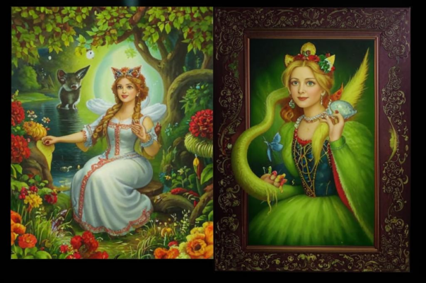 «Передо мной висит портрет...»