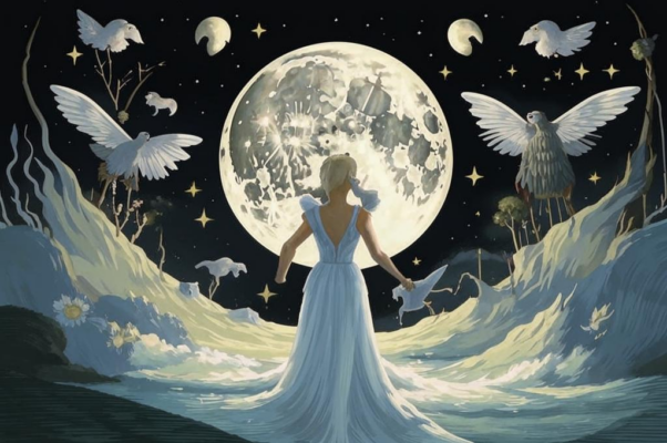 Два мира («Там белых фей живые хороводы…»)