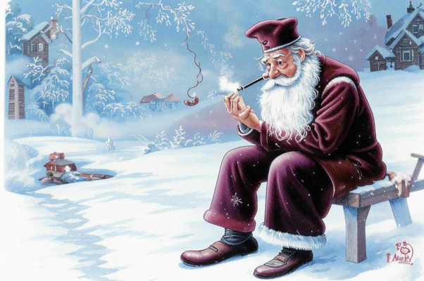 Дворник — Дед Мороз