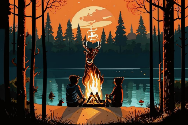 «два студента бродили в лесу...»