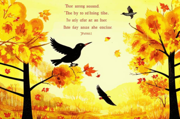 «осень быстро наступает...»