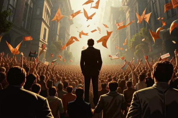 «Я гений пламенных речей...»