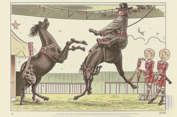 Долго учат лошадей