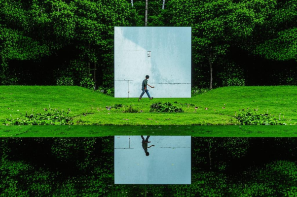 «вода внизу отразила всё то, что наверху...»