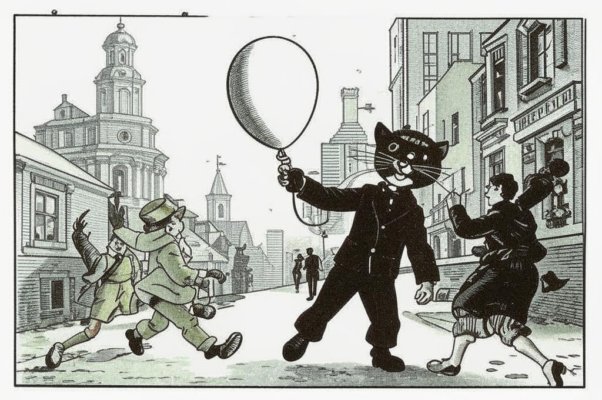 Удивительная кошка