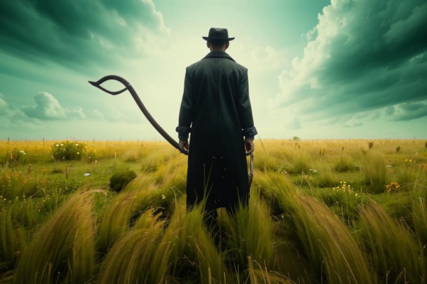 «Человек берёт косу...»