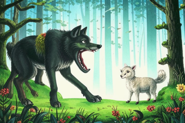 Волк и Ягненок («Тот прав, кто силен…»)