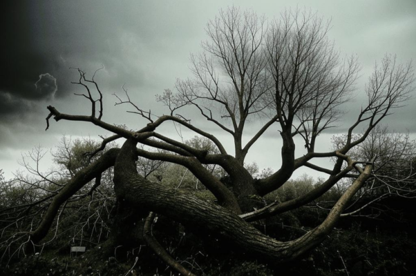 Дуб и Трость («В кичливой гордости, самих небе…»)