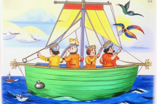 Кораблик («По реке плывет кораблик…»)