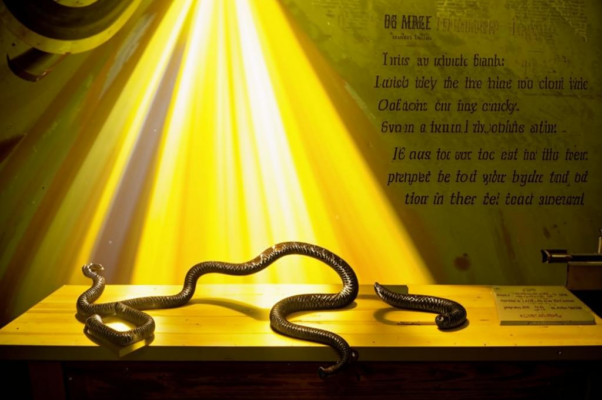 Змея и пила («Лежала на столе у слесаря пила…»)