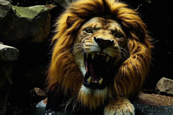 Лев состаревшейся