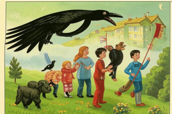 Орлица и Ворона