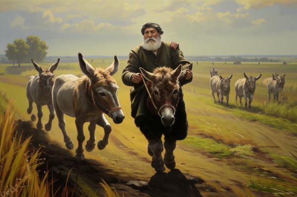 Осел и Мужик («Старик осла пасе…»)