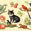 Кошка («Жить домом, говорят, — нельзя без кошек быть…»)