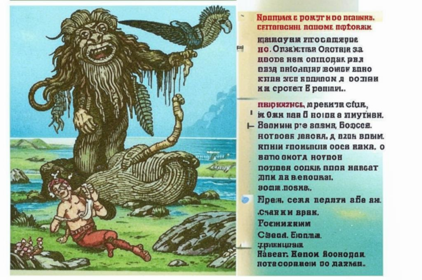 Каменная баба («Старик с извилистою палко…»)
