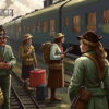 «С грохотом летели мимо тихих станций...»