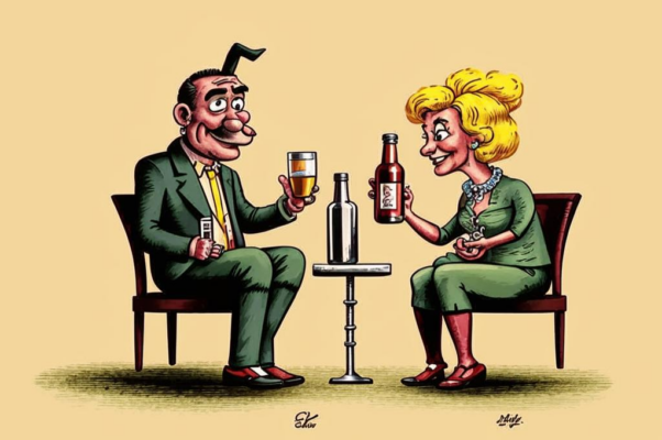 «Весь день торчит в пивной...»