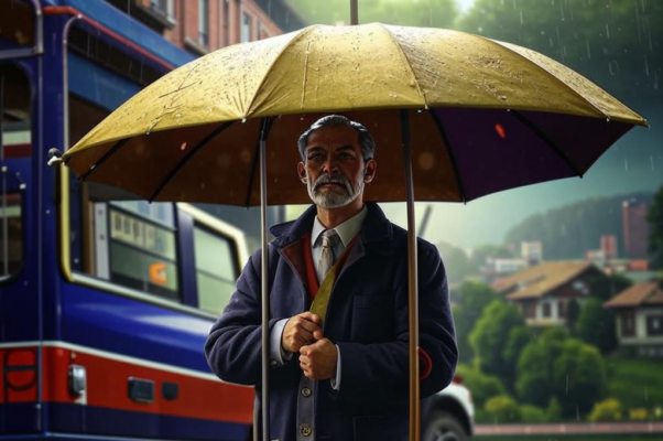 «Брызнул дождик. Небо — решето...»