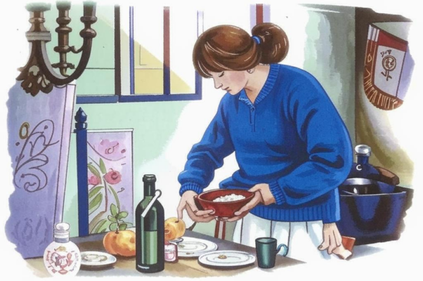 «В кофточке синей...»