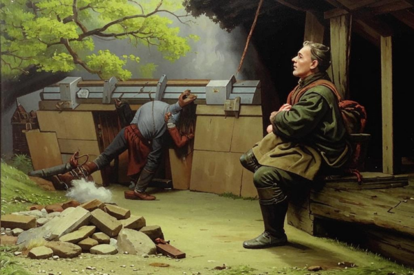 «Весна, весна. Какая синь!..»