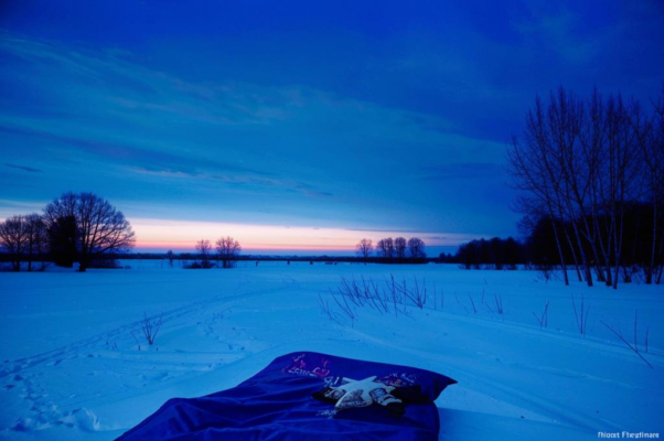 «Зимний вечер синий, синий...»