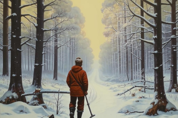 «На землю зимний лег покров...»