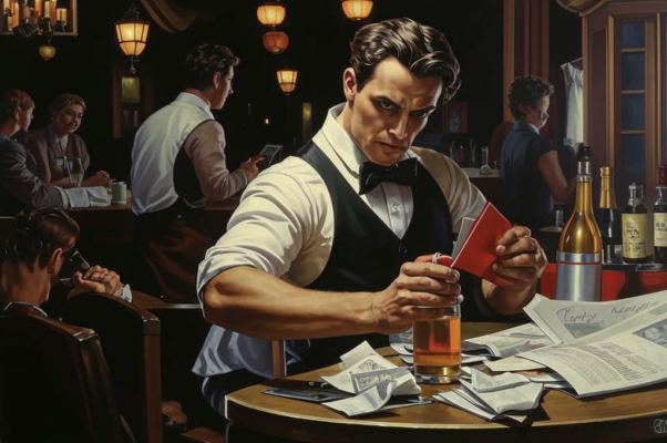 «Он официант...»