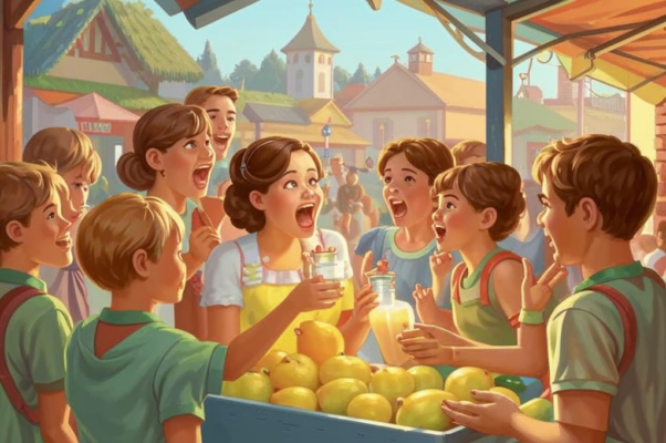 «Она в ларьке торгует квасом...»