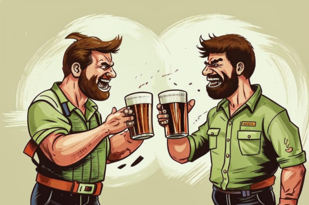 «Поднялась в столовой ссора...»