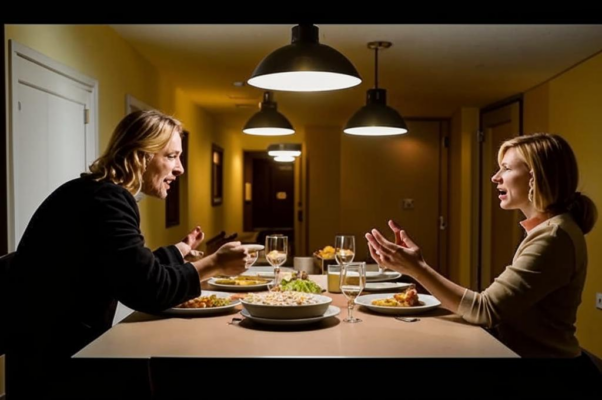 «Поругался с женою сосед...»