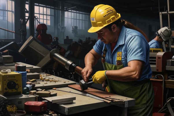 «Работал слесарем на заводе МОСШТАМП...»