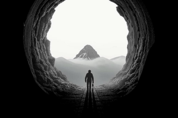 «Стоит огромная гора...»