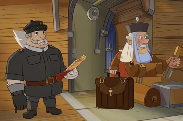 «Сторож склада дед Кузьмич...»