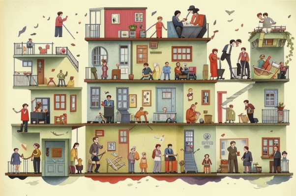 Мой дом («На первом этаж…»)