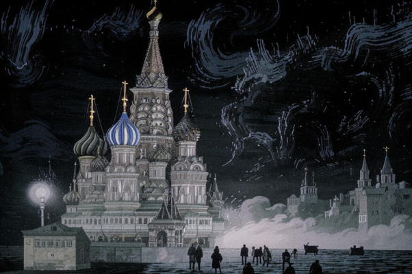 Кремлевская заутреня на Пасху