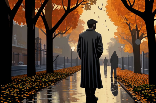 «В мокрых сумерках осенних...»