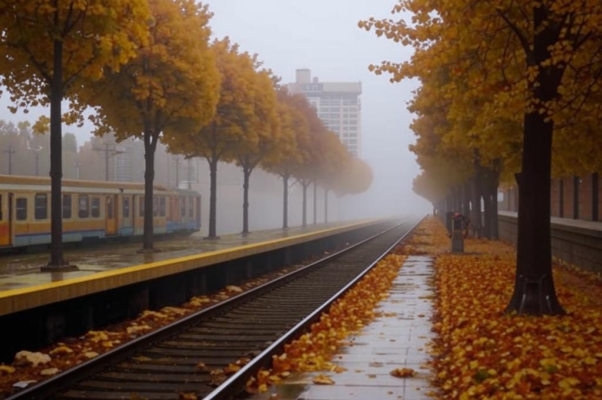 «Несло осенними пожарами...»
