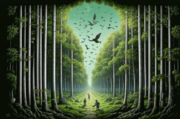 «так близок лес так сон перед рассветом...»