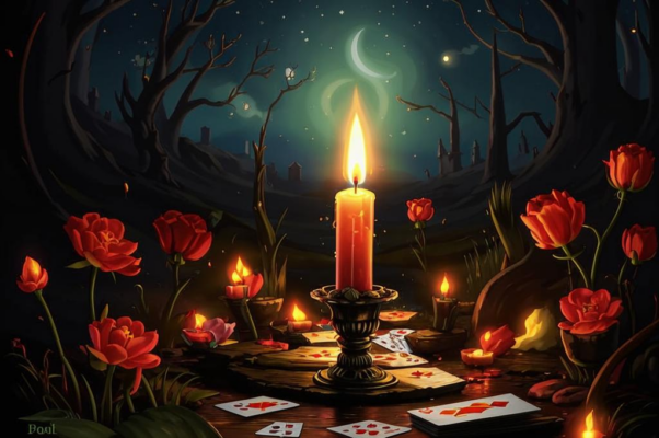 «Над фитилями билось пламя...»