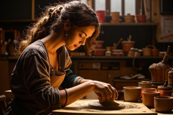 Скульптор («Земные, теплые движень…»)